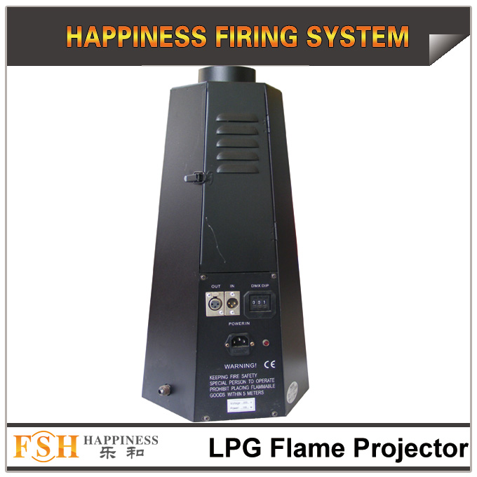 Stage LPG Flame Projector, fire machine, DMX control 