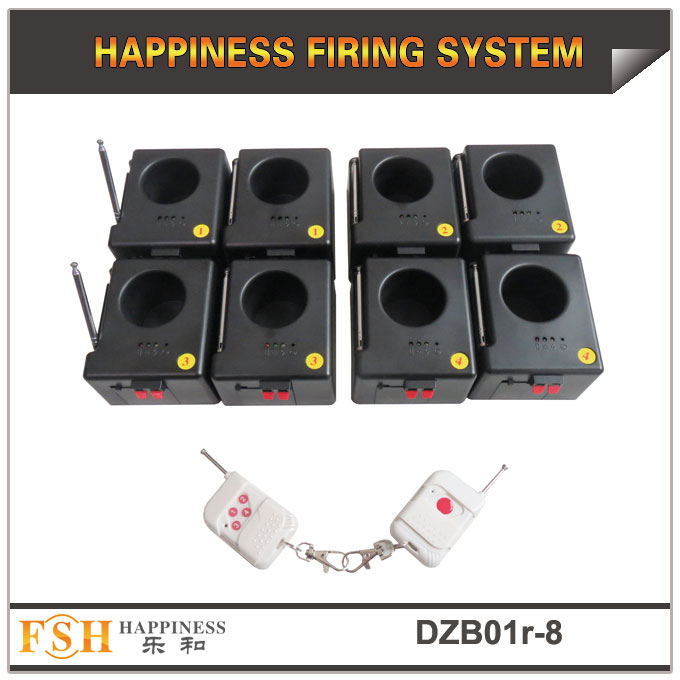 Fireworks firing system stage fountain remote firing system 8 cues, powered by 9V battery